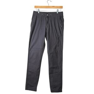 Vuori Ripstop Pants | Gray Hiking Travel Outdoor Stretch Cargo Pocket | Small